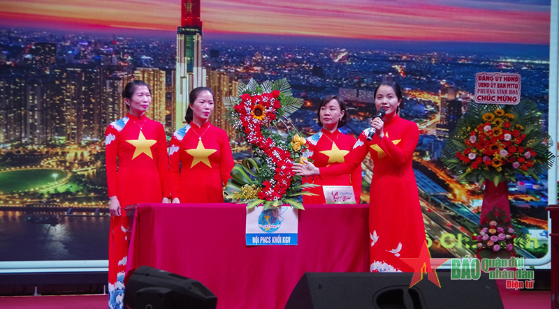 Hội thi “Dân vận khéo và cán bộ Hội Phụ nữ giỏi” ở Trường Sĩ quan Thông tin